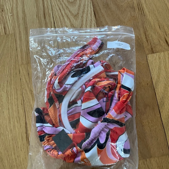 NWT Same Los Angeles Bikini Tropical Geo - Picture 3 of 5